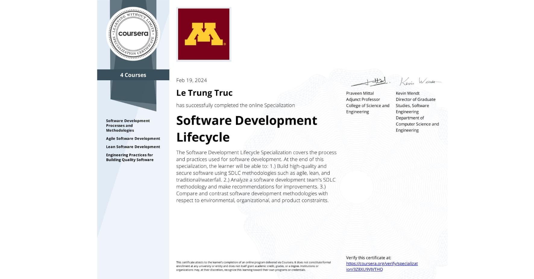 Software Development Lifecycle